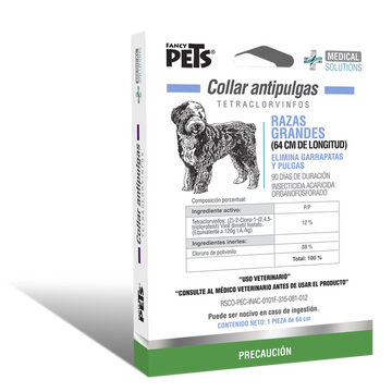 Medical Solutions Collar Antipulgas Para perro grande | G.Valkyria - imagen 1