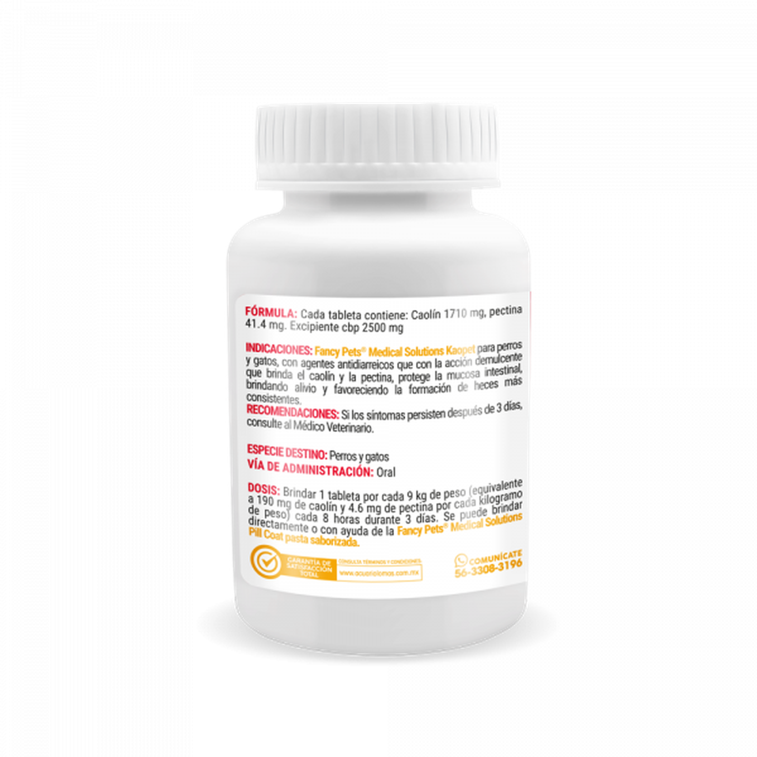 Medical Solutions Kaopet para perros auxiliar diarrea caolin | G.Valkyria - imagen 2