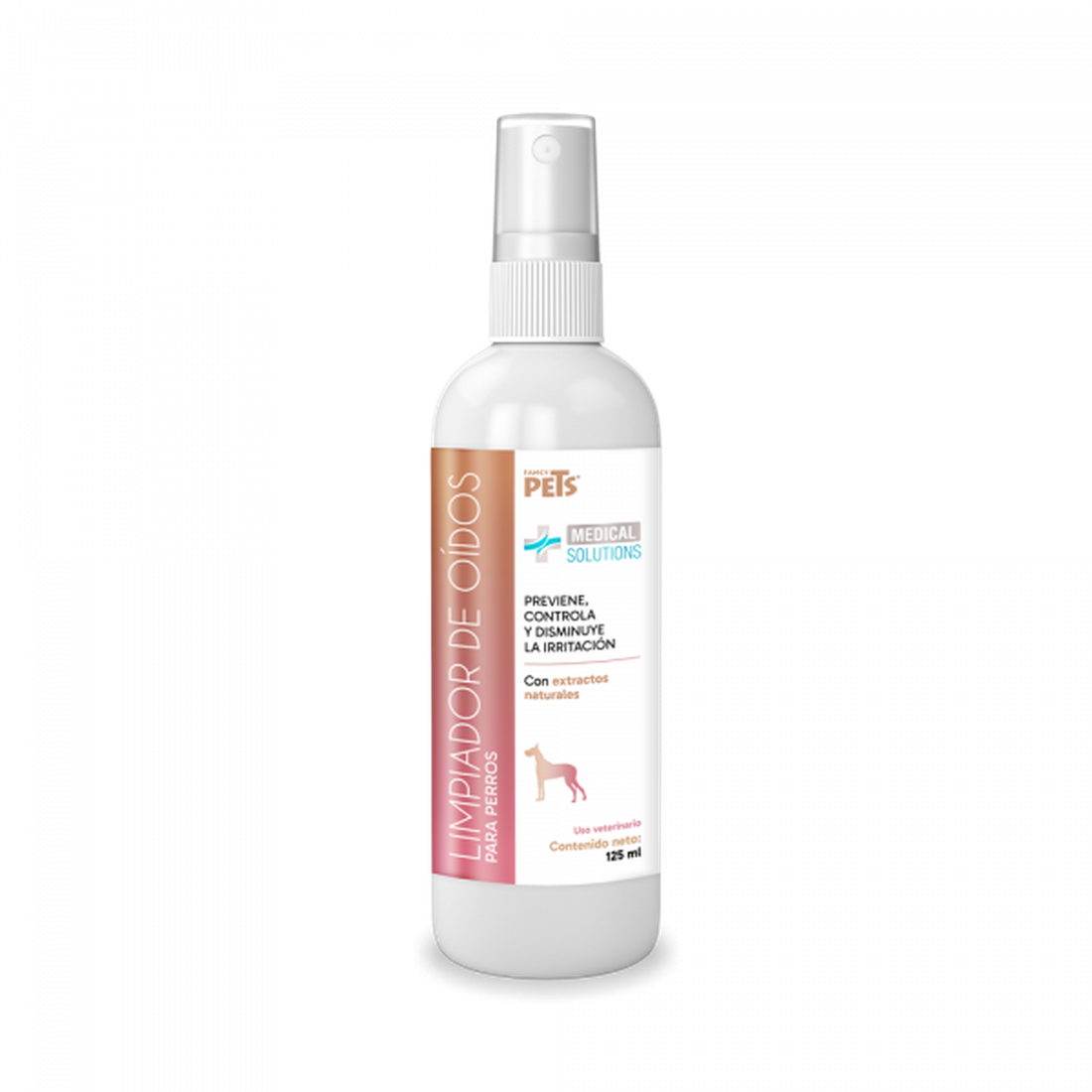 Limpiador de oidos perro contra irritación suciedad cerumen de Medical Solutions | G.Valkyria - imagen 1