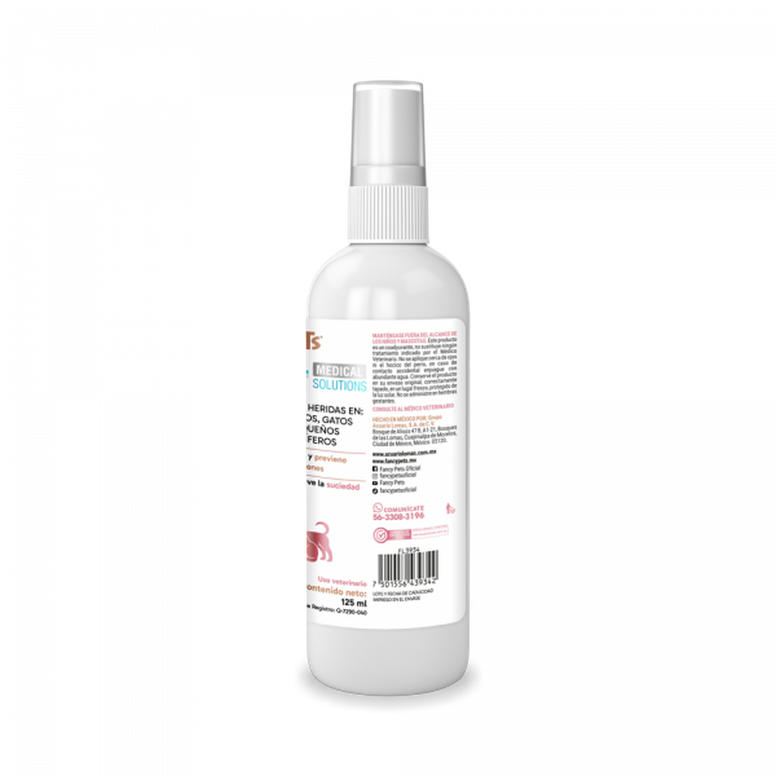 MS Jabón Antiséptico Para Heridas E Infecciones Mascotas de Medical Solutions | G.Valkyria - imagen 1