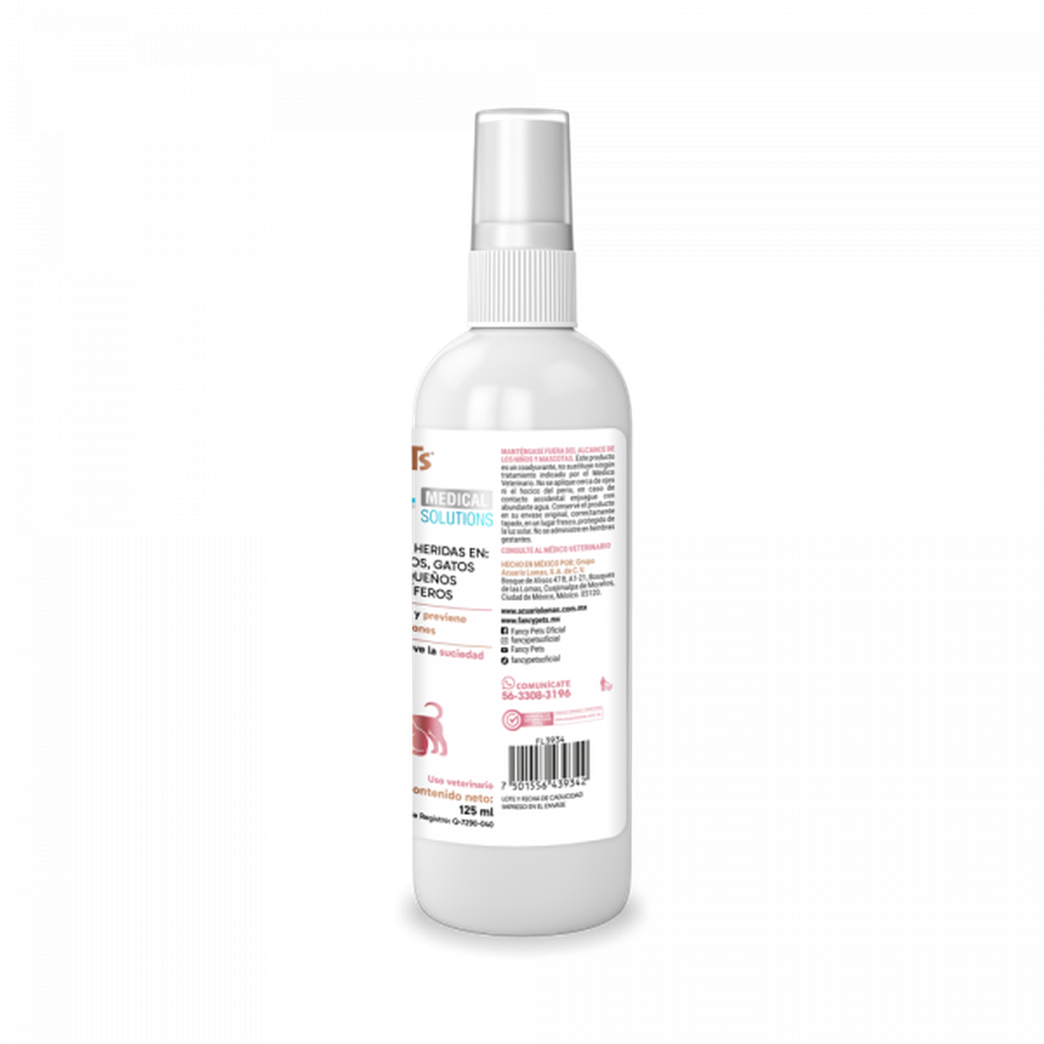 MS Jabón Antiséptico Para Heridas E Infecciones Mascotas de Medical Solutions | G.Valkyria - imagen 2