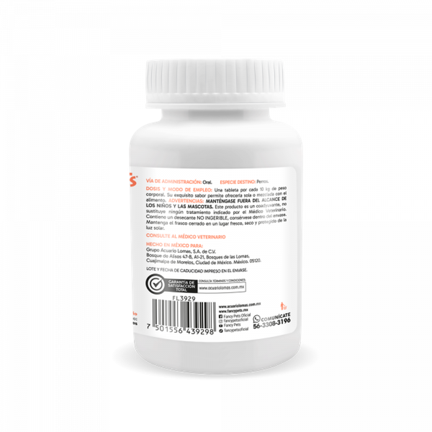 MS tabletas pelaje sano y brillante regenera piel Derma Care de Medical Solutions | G.Valkyria - imagen 3