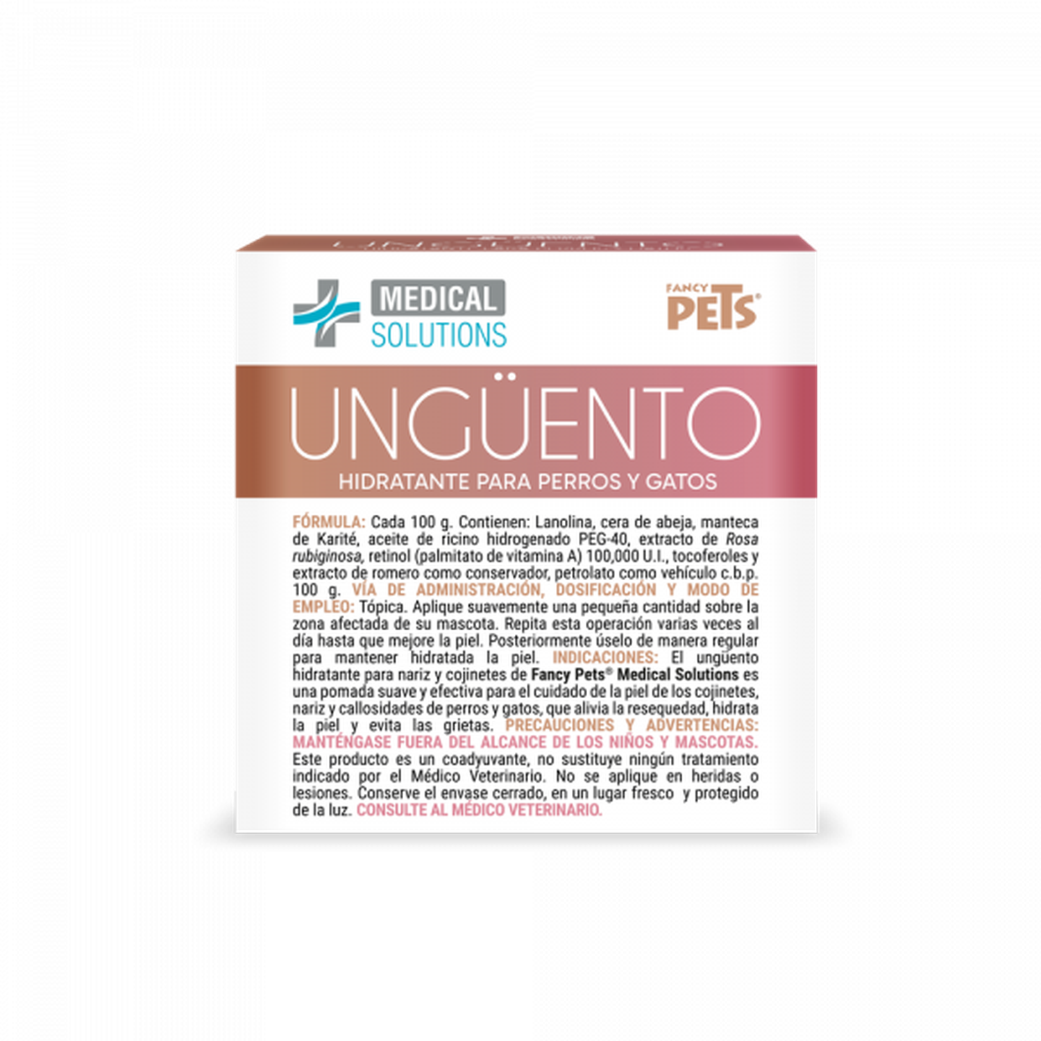 Ms Ungüento Hidratante Y Reparador Patas Y Nariz Perros 40g de Medical Solutions | G.Valkyria - imagen 5