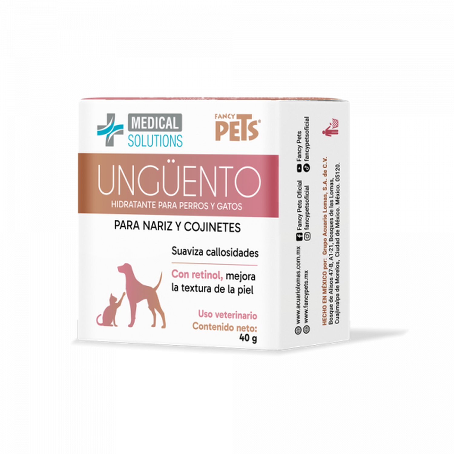 Ms Ungüento Hidratante Y Reparador Patas Y Nariz Perros 40g de Medical Solutions | G.Valkyria - imagen 7