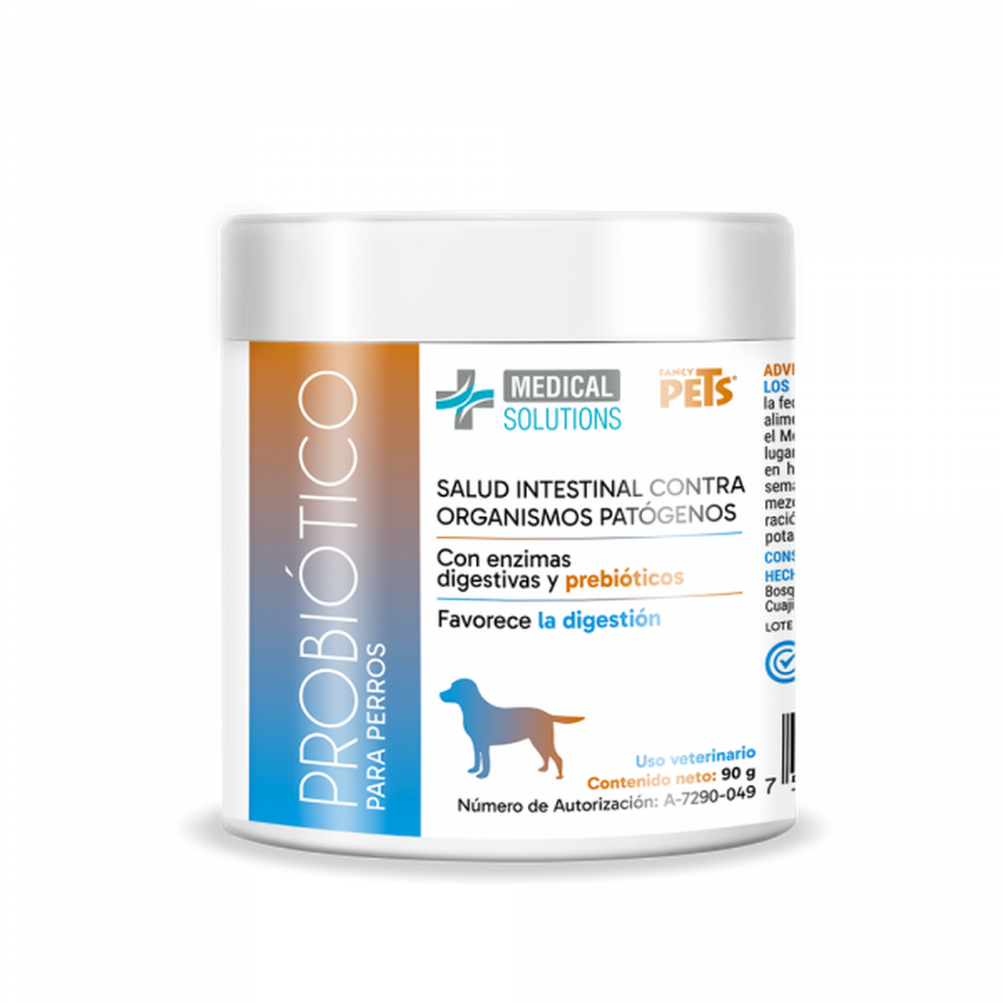 Probiotico Naturance Para Perros 90 Gramos de Medical Solutions | G.Valkyria - imagen 1
