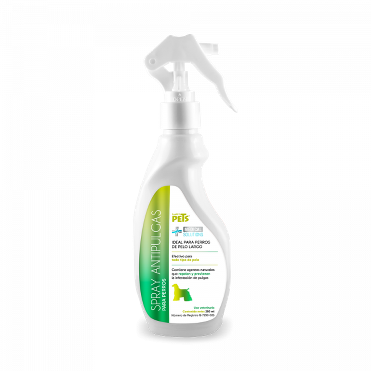 Spray Antipulgas Para Perros Medical Solutions 250 Ml | G.Valkyria - imagen 1