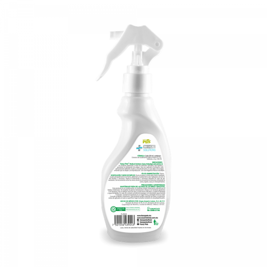 Spray Antipulgas Para Perros Medical Solutions 250 Ml | G.Valkyria - imagen 1