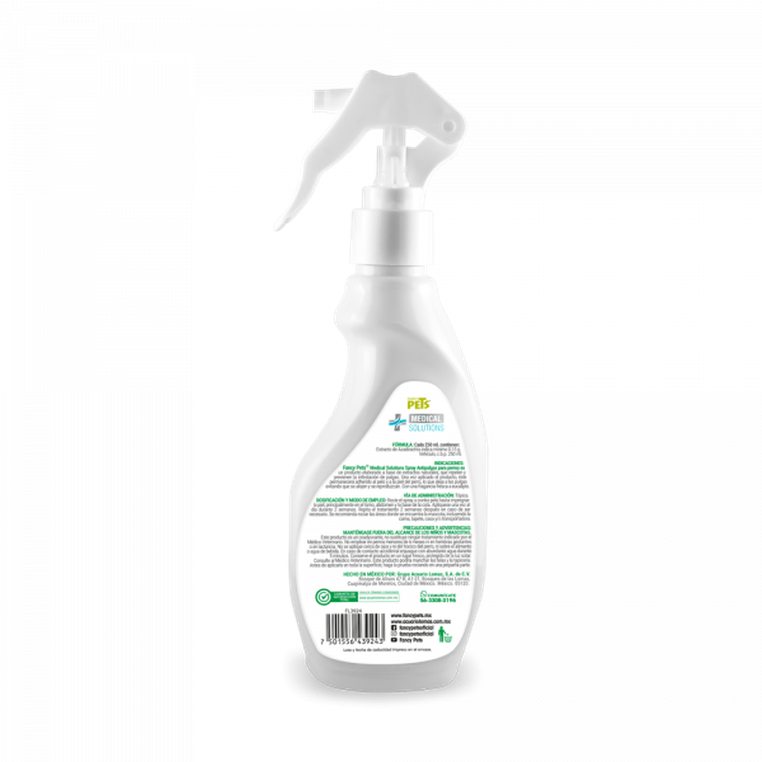Spray Antipulgas Para Perros Medical Solutions 250 Ml | G.Valkyria - imagen 2
