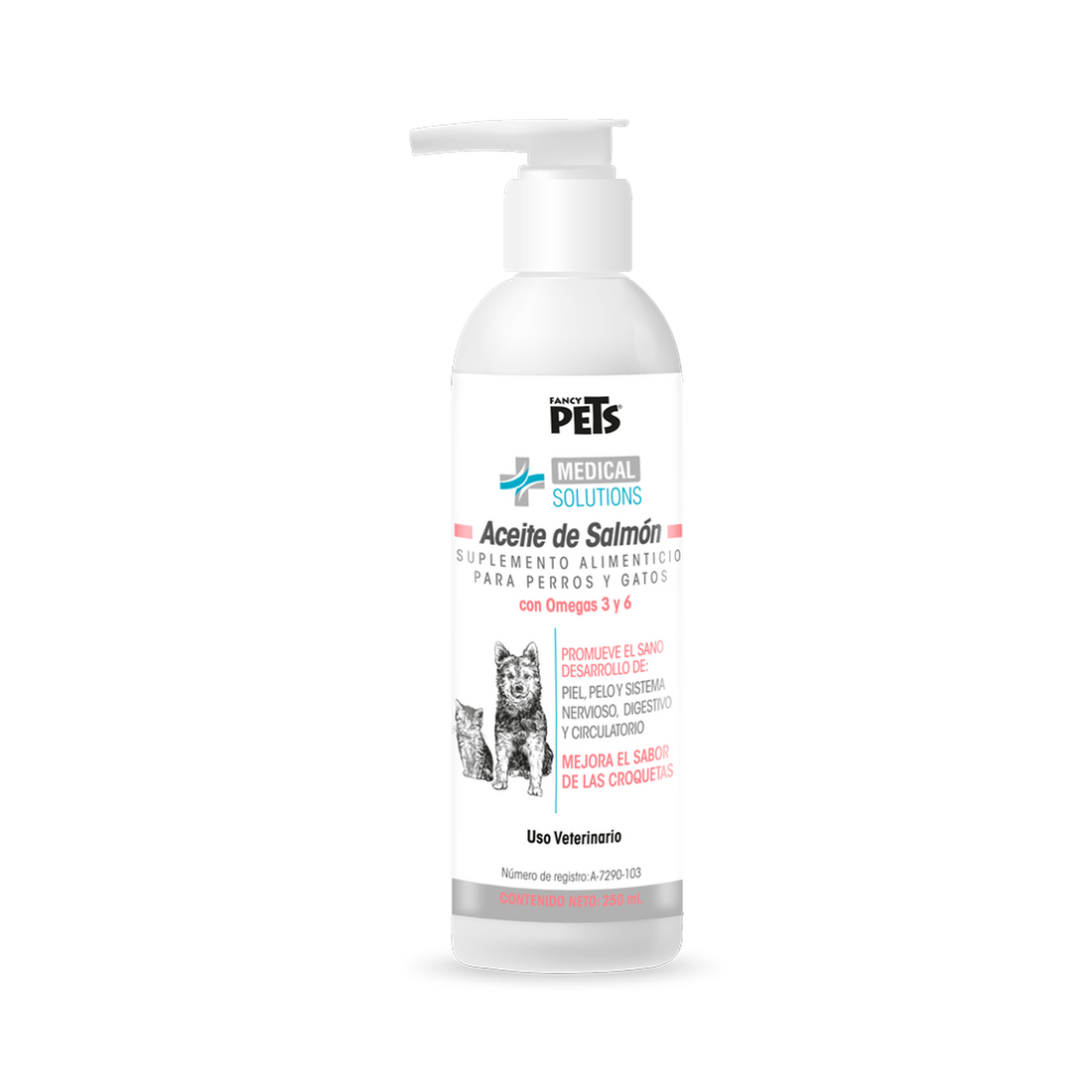 Medical Solutions suplemento para perros aceite de salmón | G.Valkyria - imagen 1