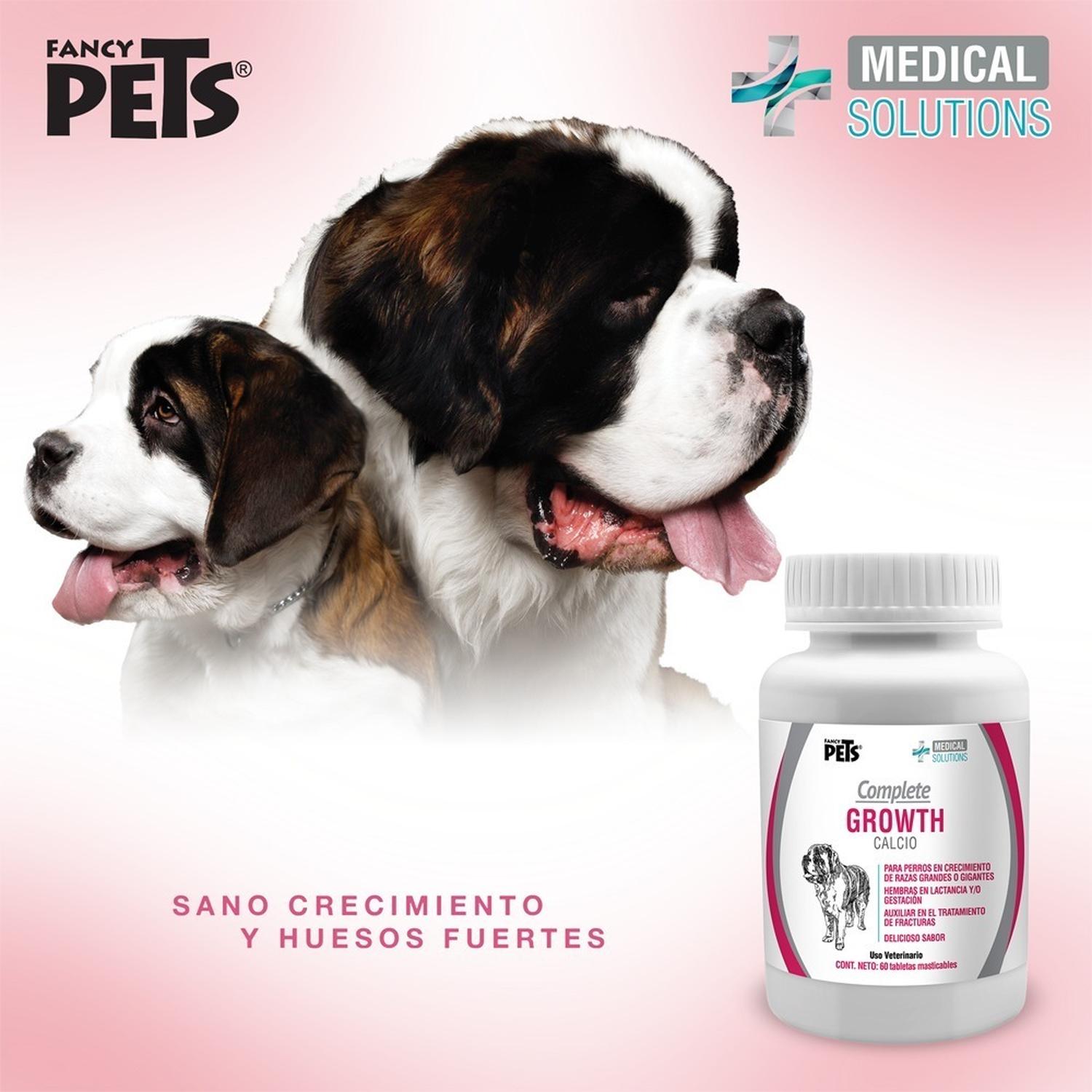 Tabletas Masticables Para Perros aporte Calcio 60 Tab Growth de Medical Solutions | G.Valkyria - imagen 5