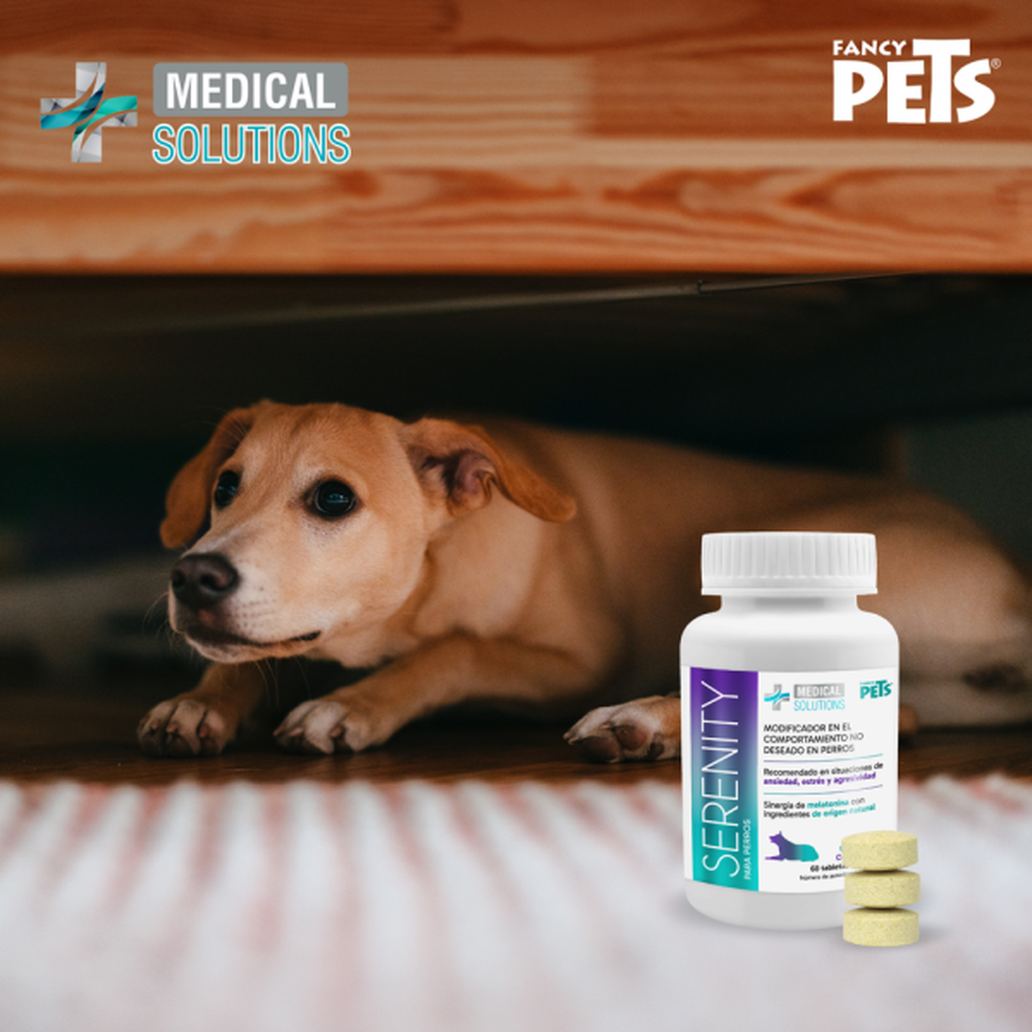 Medical Solutions tabletas para perro Serenity estrés ansiedad | G.Valkyria - imagen 6