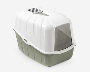 Arenero Con Tapa Y Puerta Para Gatos Filtro De Olores Y Pala de MPS | G.Valkyria - imagen 1