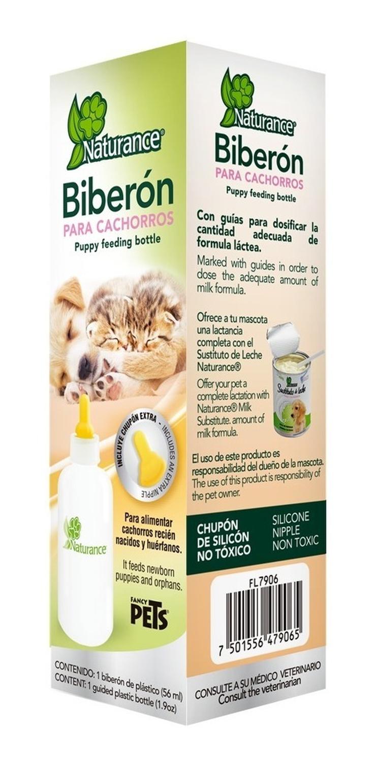 Naturance Biberon Para Cachorro Gatito roedores crias 56 Ml | G.Valkyria - imagen 1