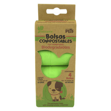 Naturance bolsa sanitaria perro paseo compostable ecologica | G.Valkyria - imagen 1