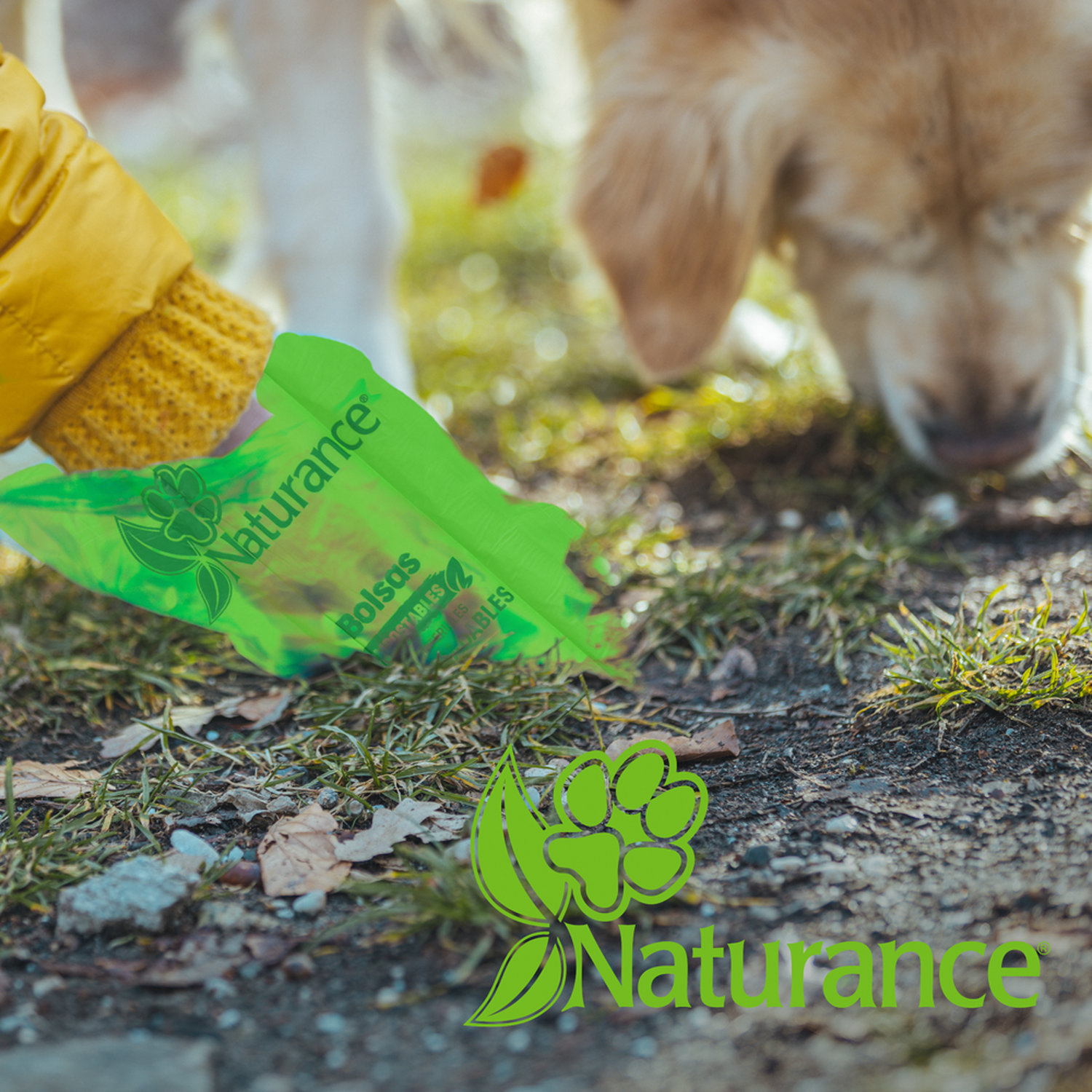 Naturance bolsa sanitaria perro paseo compostable ecologica | G.Valkyria - imagen 4