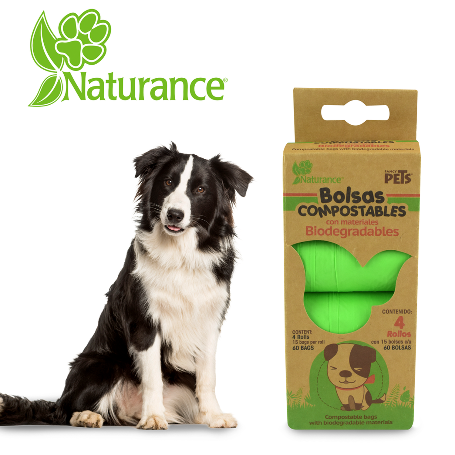 Naturance bolsa sanitaria perro paseo compostable ecologica | G.Valkyria - imagen 5