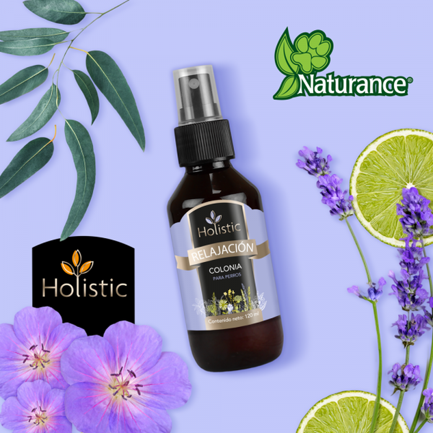 Naturance colonia para perros aromaterapia relajación 120 ml | G.Valkyria - imagen 5