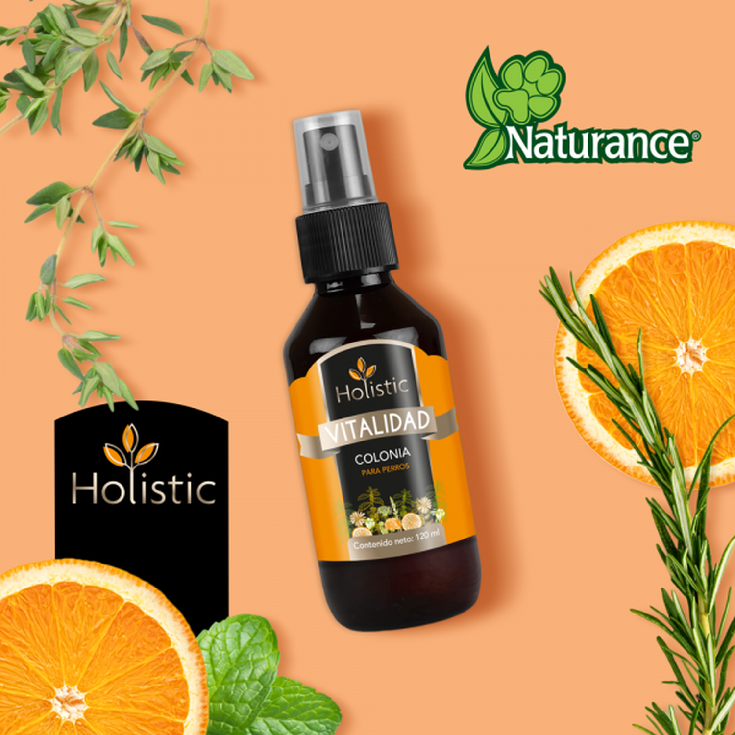 Naturance colonia para perros aromaterapia vitalidad 120 ml | G.Valkyria - imagen 6
