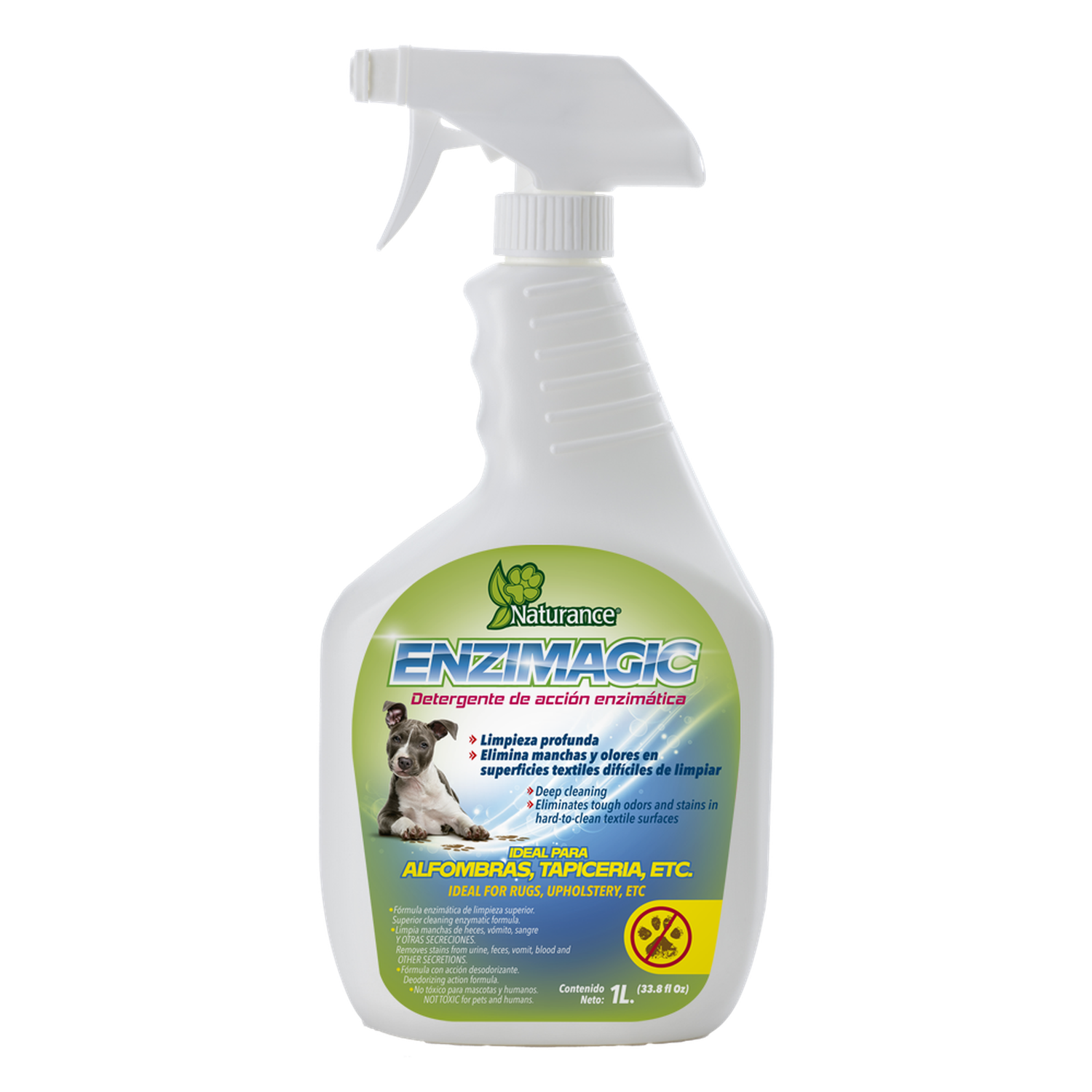 Naturance Enzimagic detergente perro quita manchas olores 1L | G.Valkyria - imagen 1
