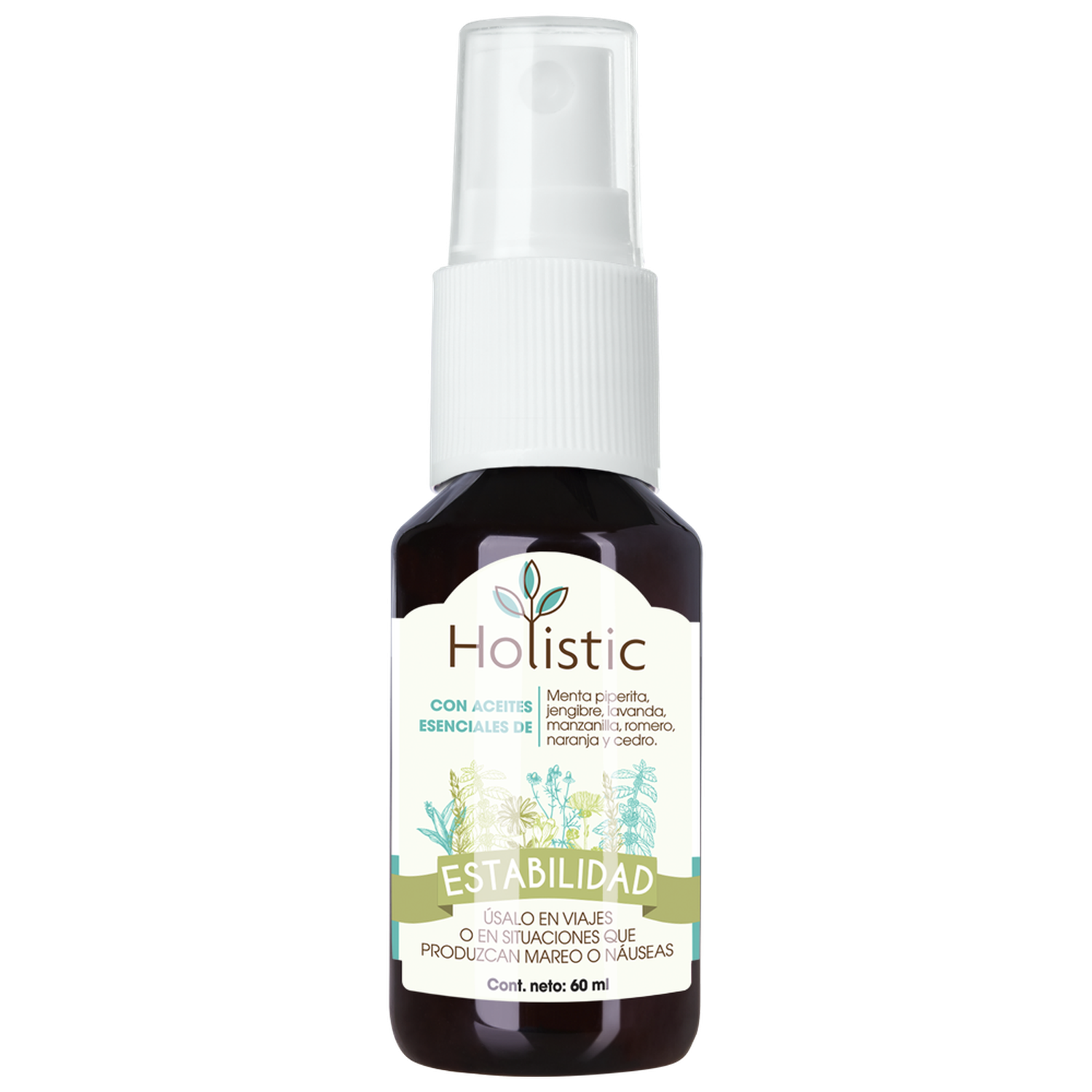 Naturance Holistic Aromaterapia perros frasco 60ml estabilidad | G.Valkyria - imagen 1