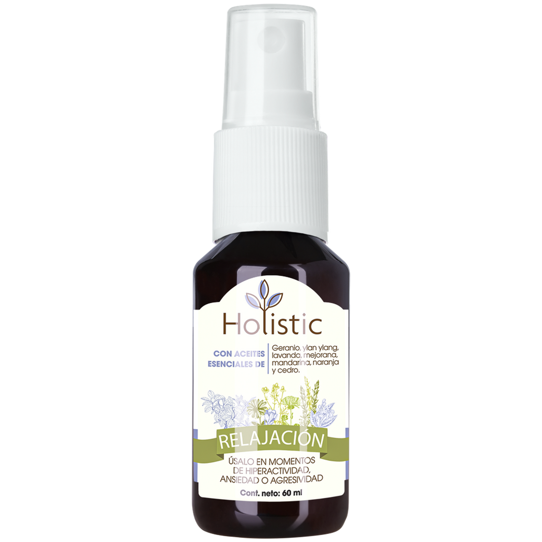 Naturance Holistic Aromaterapia perros frasco 60ml relajacion | G.Valkyria - imagen 1