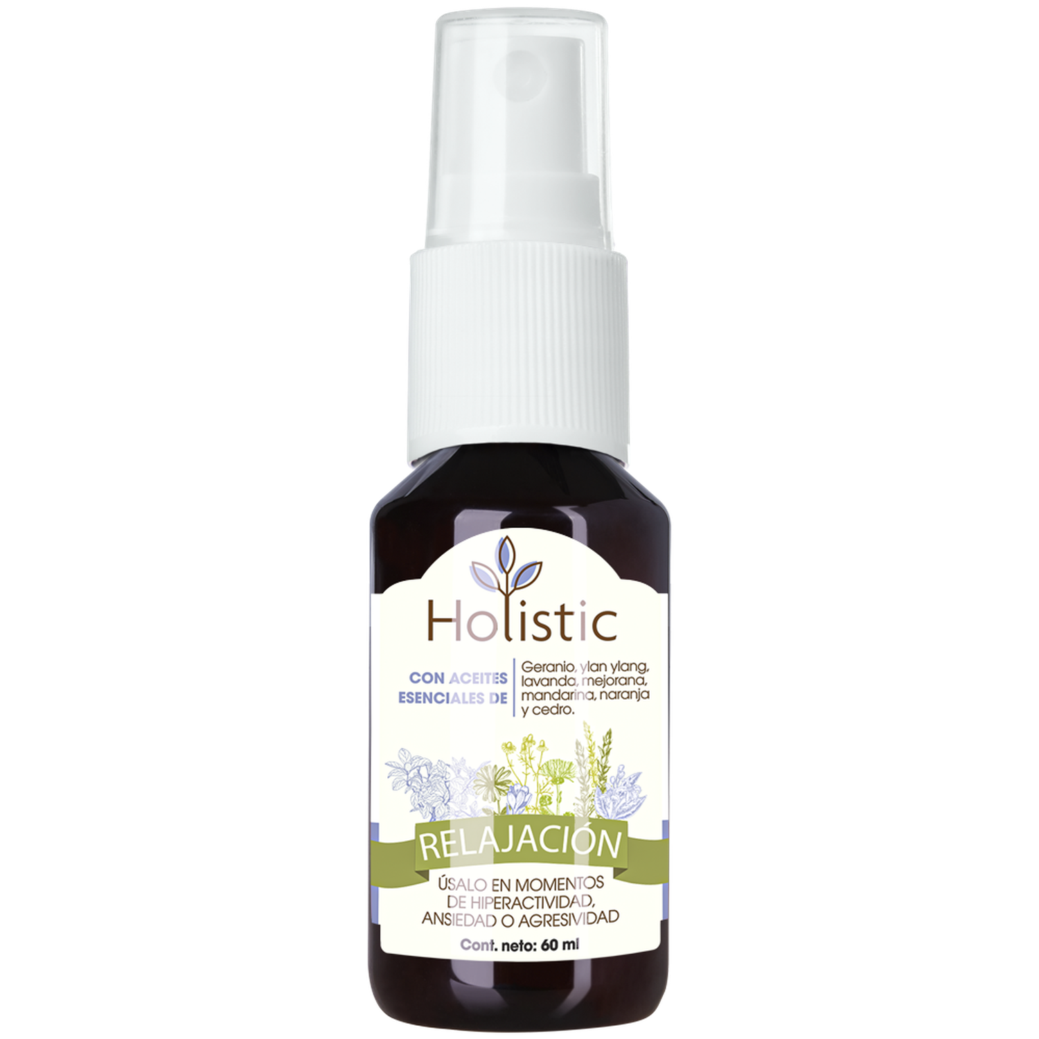 Naturance Holistic Aromaterapia perros frasco 60ml relajacion | G.Valkyria - imagen 1