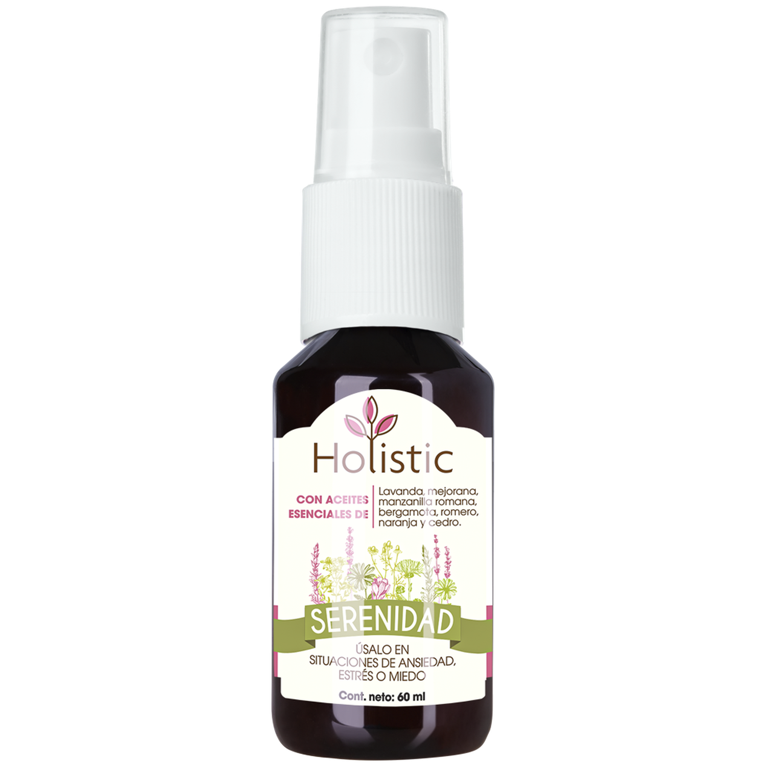 Naturance Holistic Aromaterapia perros frasco 60ml serenidad | G.Valkyria - imagen 1