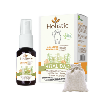 Naturance Holistic Aromaterapia perros frasco 60ml vitalidad | G.Valkyria - imagen 1