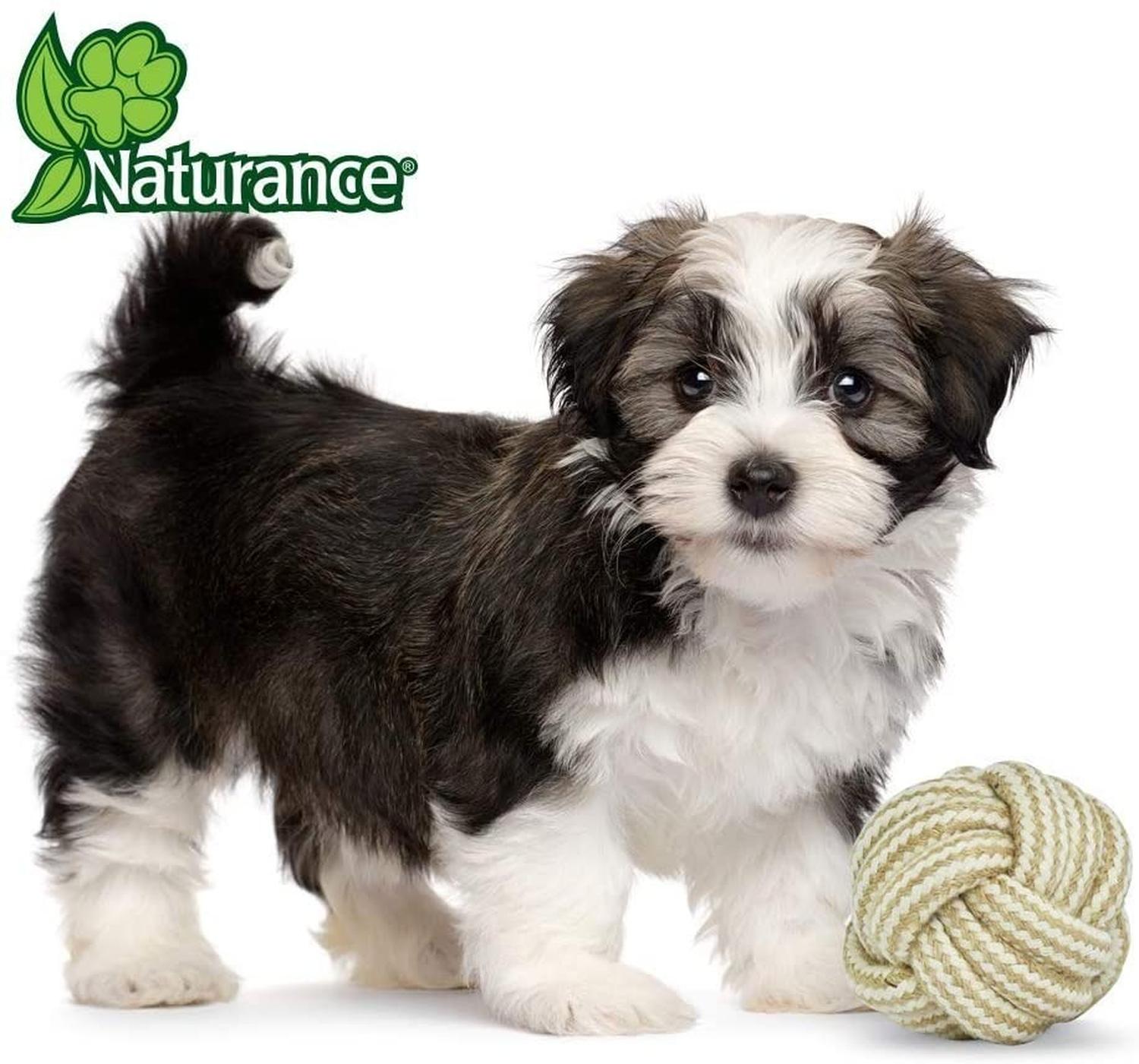 Naturance Juguete ecologico perro Bola Tejida Mediana 9Cm | G.Valkyria - imagen 2