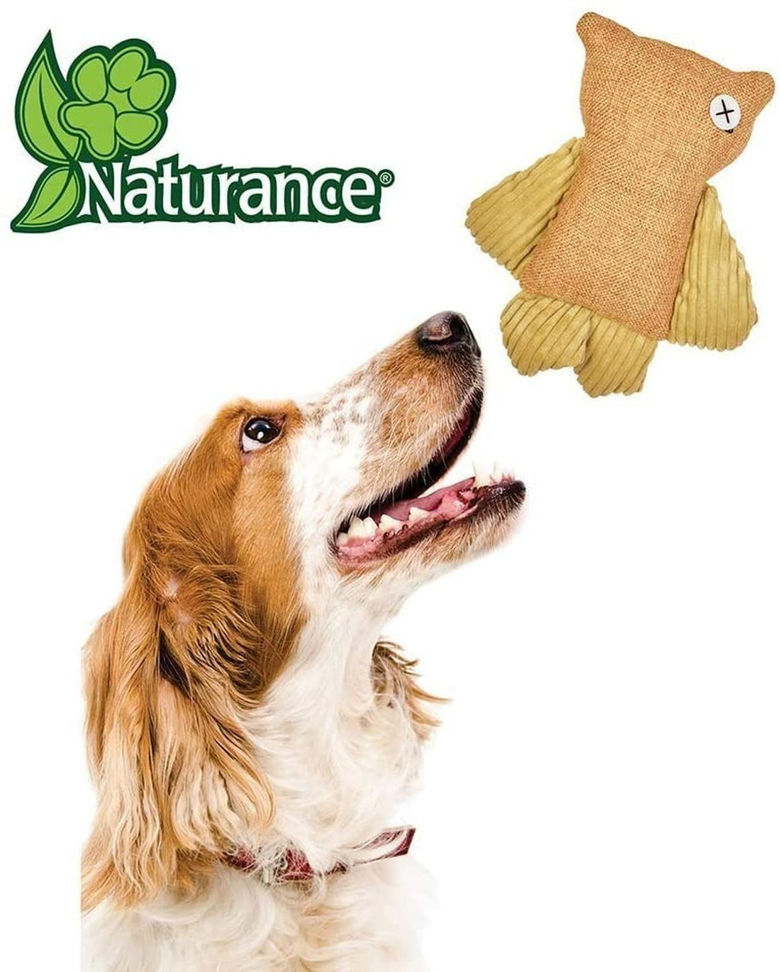 Naturance Juguete peluche Para Perro Buho Eco 20 Cm | G.Valkyria - imagen 1