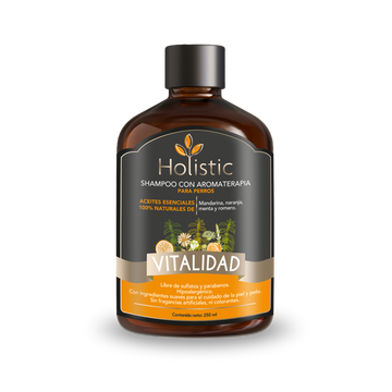 Naturance Shampoo perro Aromaterapia Vitalidad 250 Ml pelaje | G.Valkyria - imagen 1