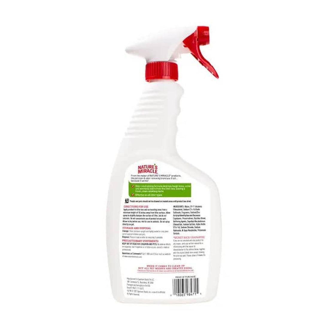 Nature's Miracle Destructor de olores para areneros 709ml | G.Valkyria - imagen 1