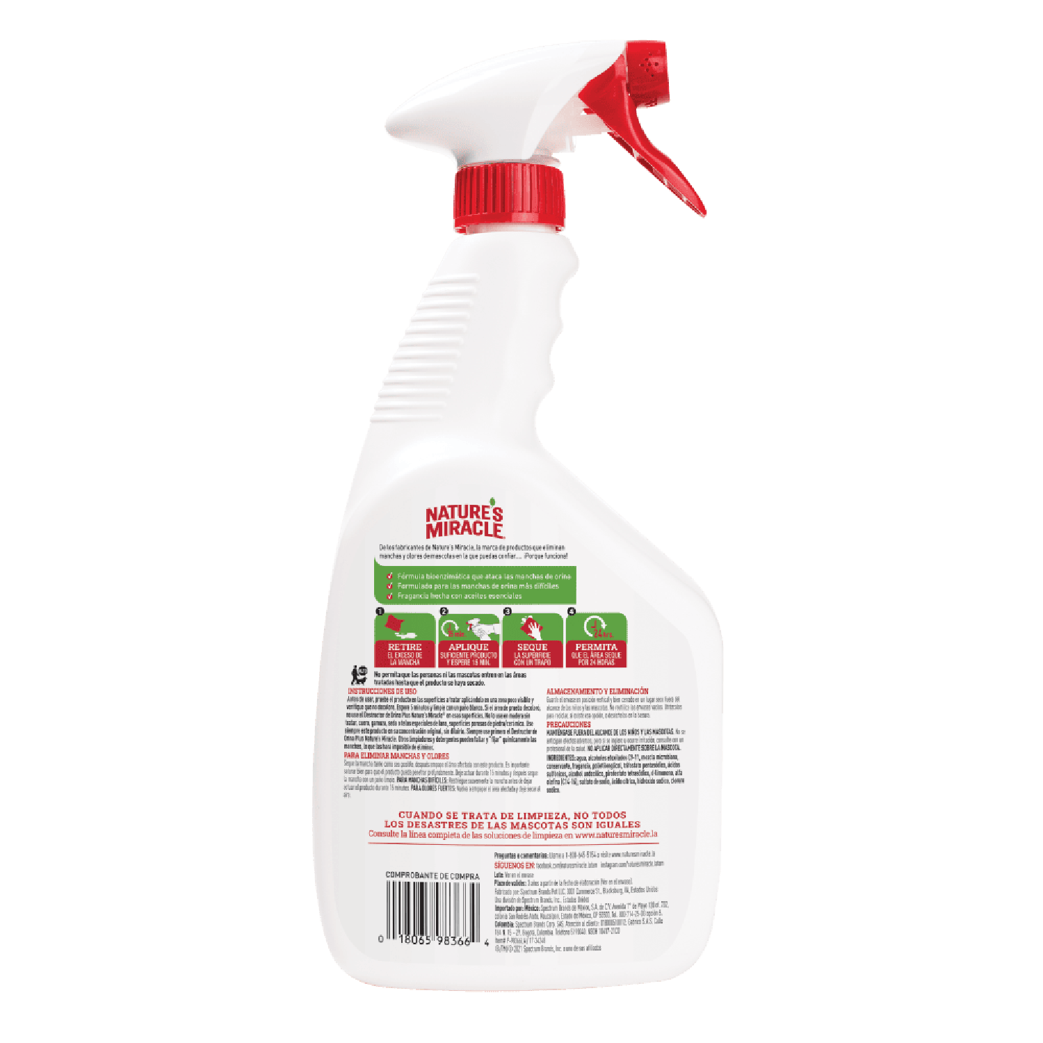 Nature's Miracle Destructor De Orina Plus Perro 946 Ml | G.Valkyria - imagen 2