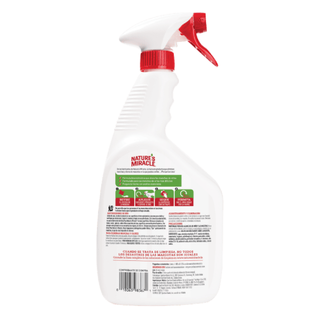 Nature's Miracle Destructor de Orina y Olores Gato 946ml | G.Valkyria - imagen 1