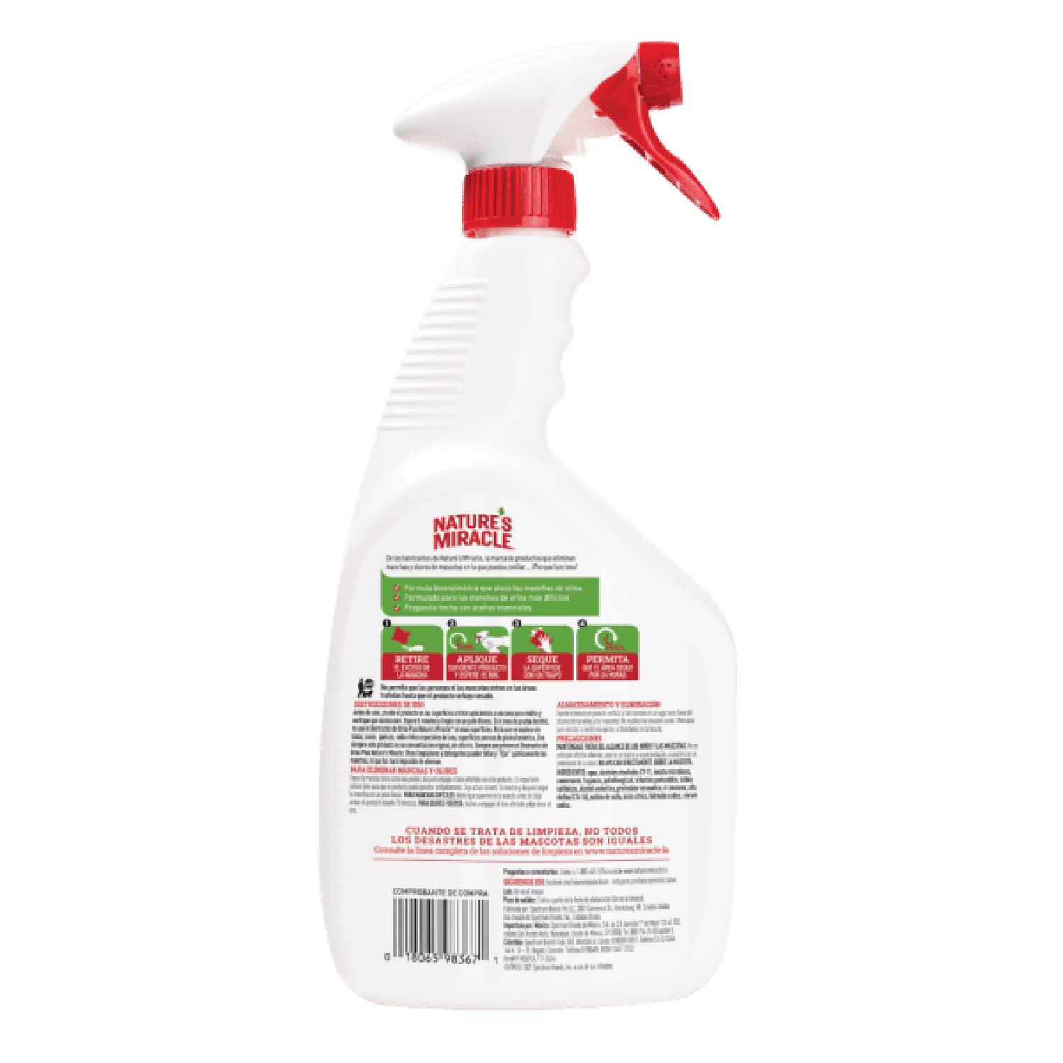 Nature's Miracle Destructor de Orina y Olores Gato 946ml | G.Valkyria - imagen 2