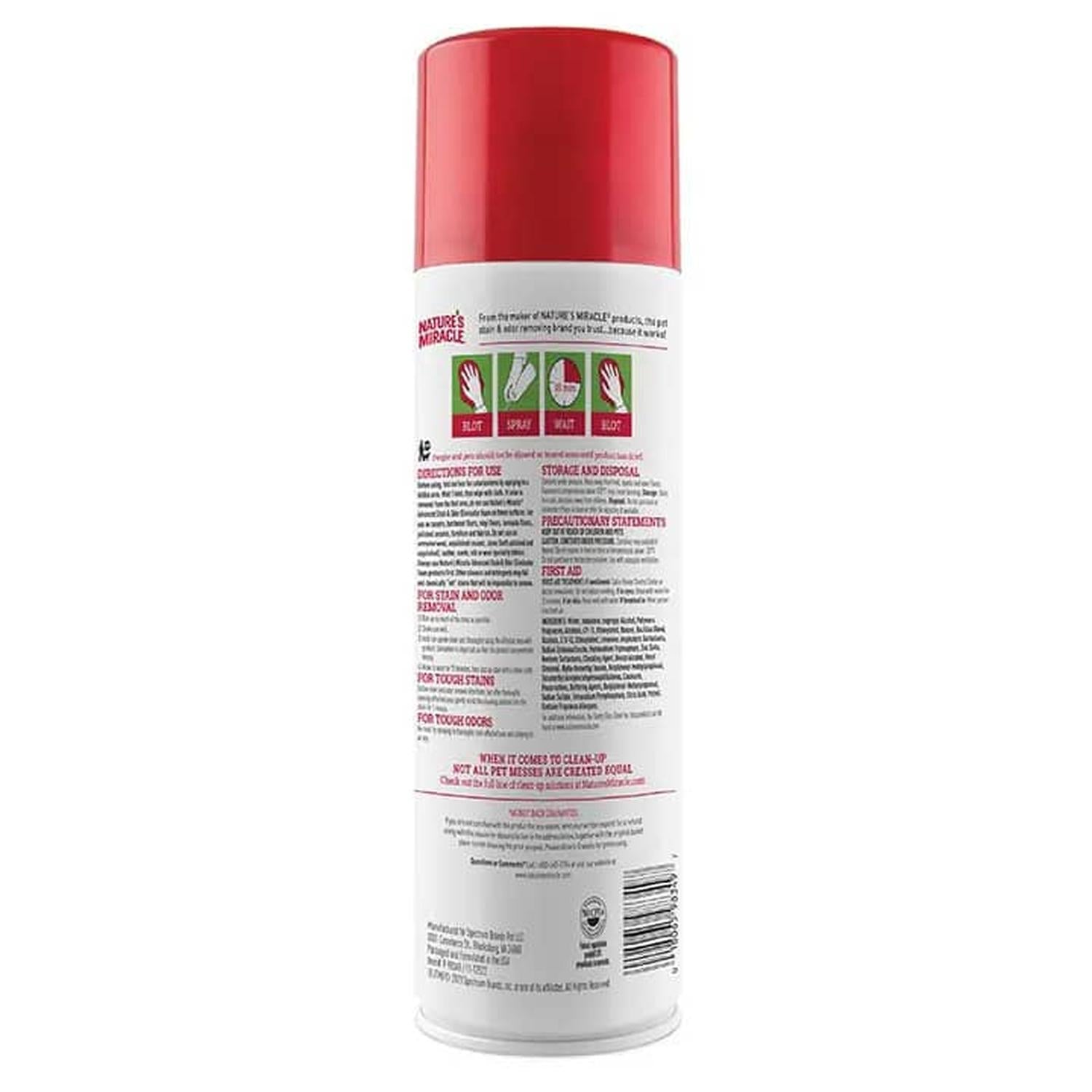 Nature's Miracle eliminador de manchas y olores gato 496g | G.Valkyria - imagen 2