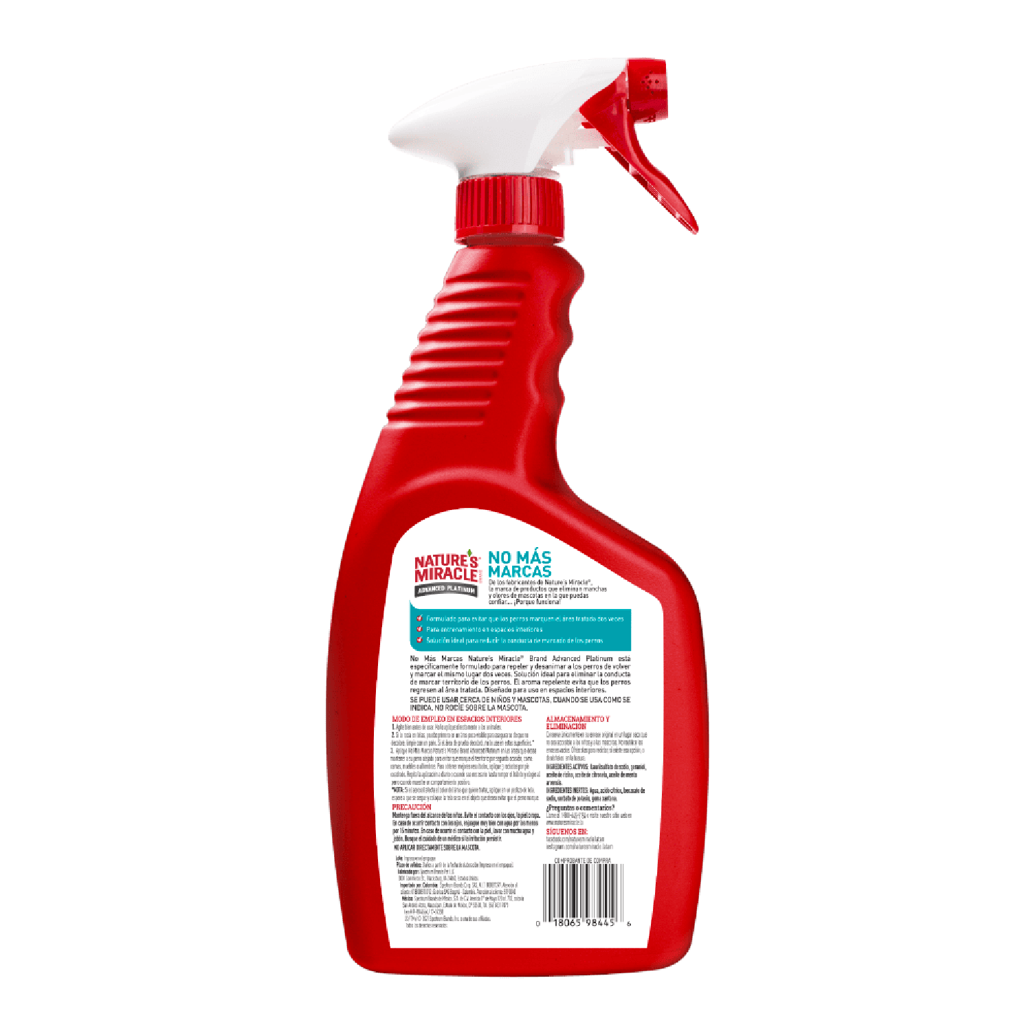 Nature's Miracle No mas Marcas removedor olores perro 709 ml | G.Valkyria - imagen 2