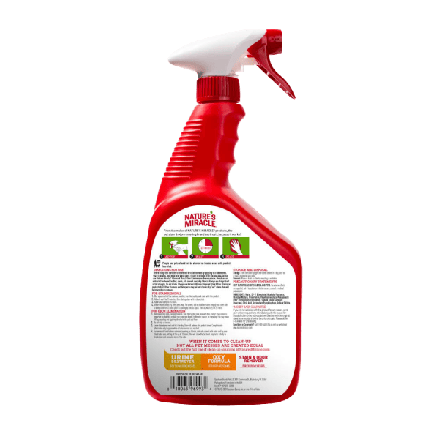 Nature's Miracle quita manchas y olores gato limón 946ml | G.Valkyria - imagen 2