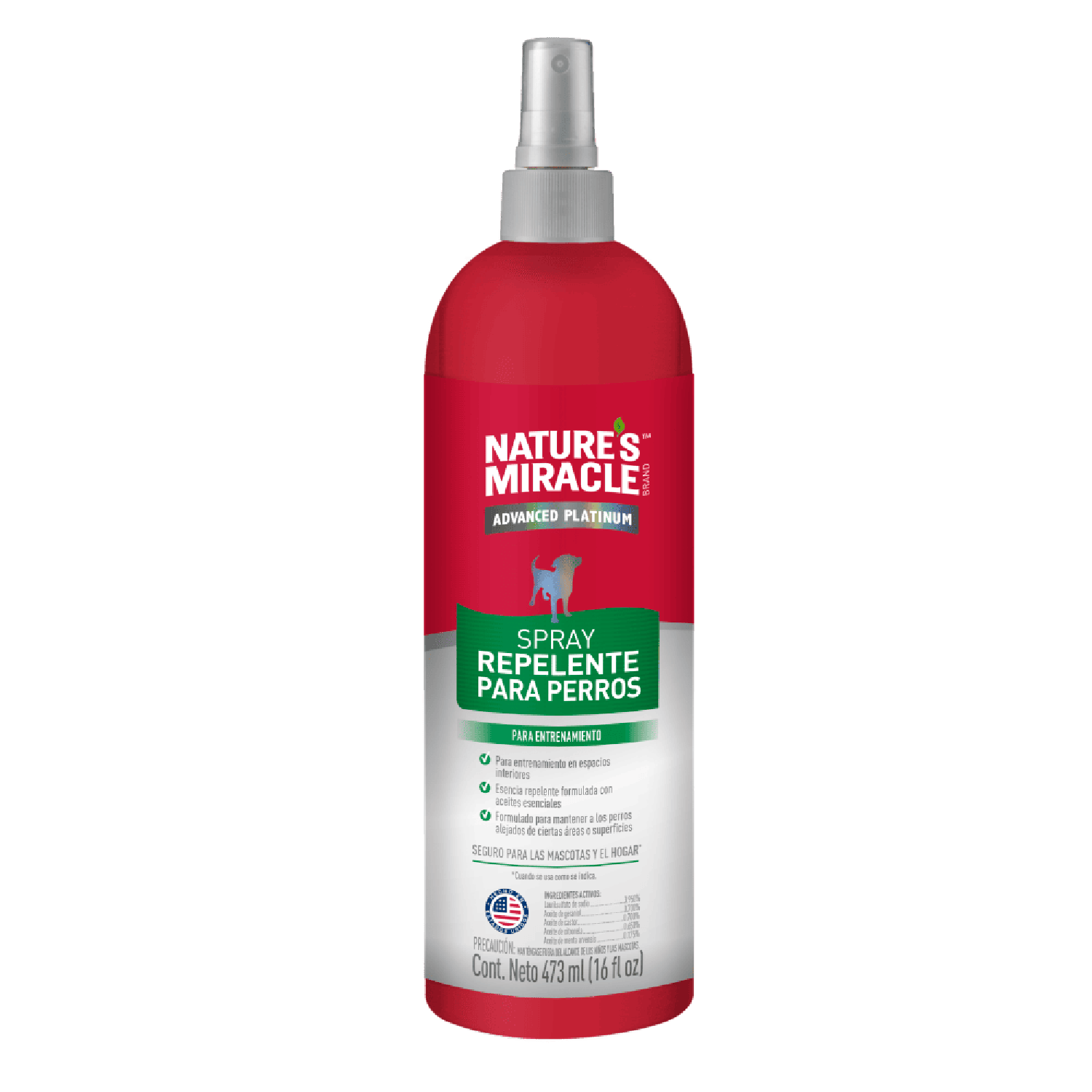 Nature's Miracle Repelente entrenador Perro Advanced 473Ml | G.Valkyria - imagen 1