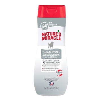 Nature's Miracle Shampoo Hipoalergenico para Perro 473ml | G.Valkyria