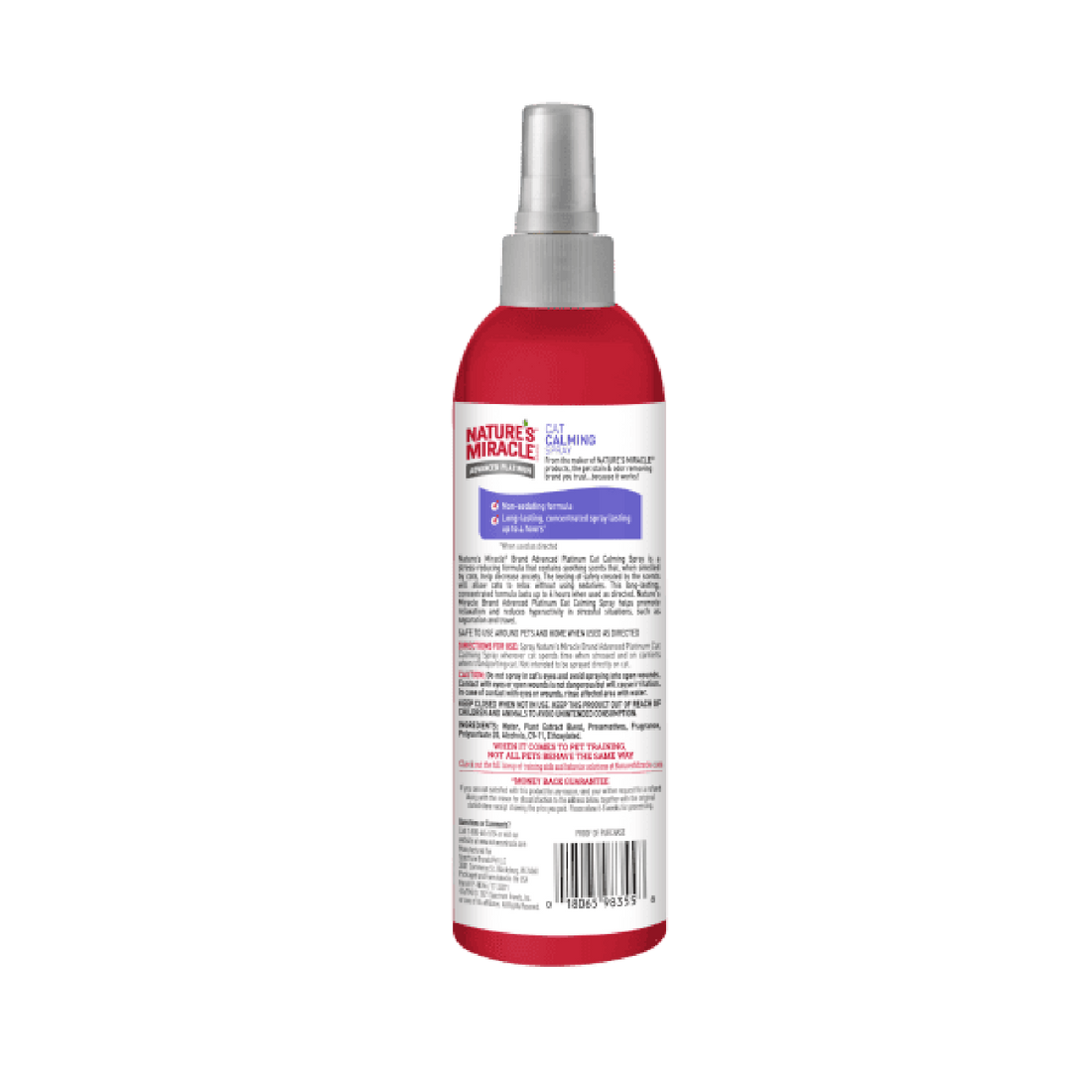 Nature's Miracle Spray calmante para gato 236ml | G.Valkyria - imagen 1