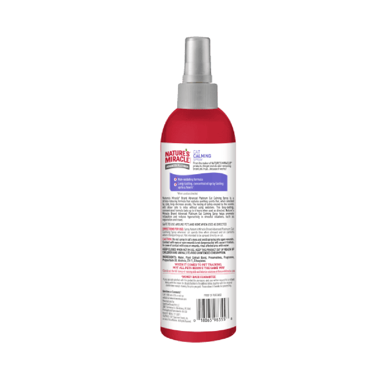 Nature's Miracle Spray calmante para gato 236ml | G.Valkyria - imagen 2