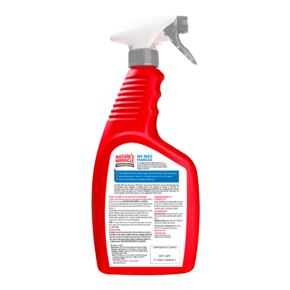 Nature's Miracle Spray no mas marcas para gatos 709ml | G.Valkyria - imagen 1