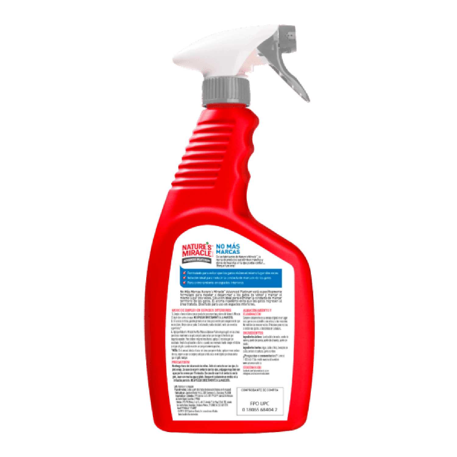 Nature's Miracle Spray no mas marcas para gatos 709ml | G.Valkyria - imagen 2