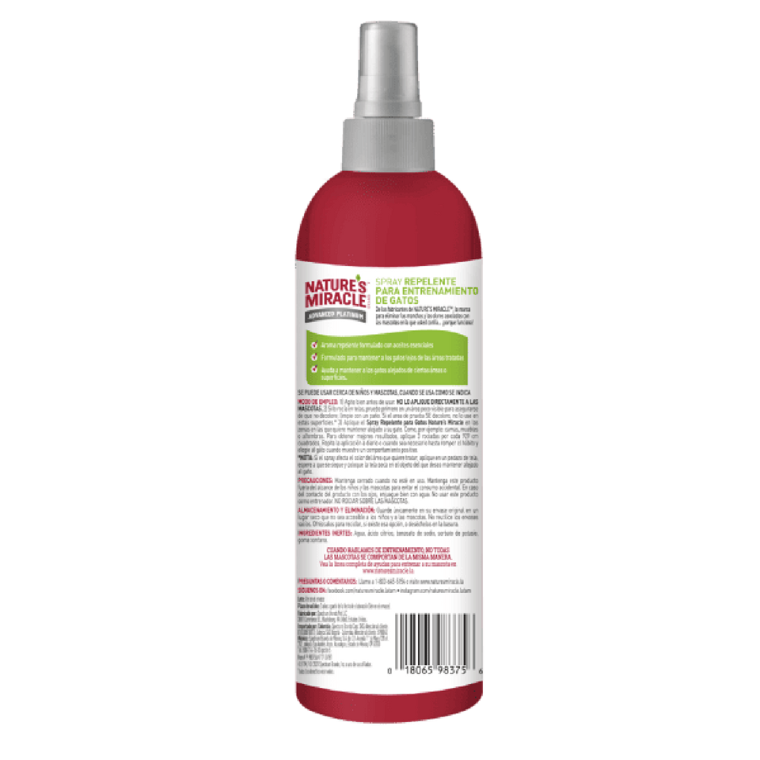 Nature's Miracle Spray Repelente para Gato Advanced 236Ml | G.Valkyria - imagen 1