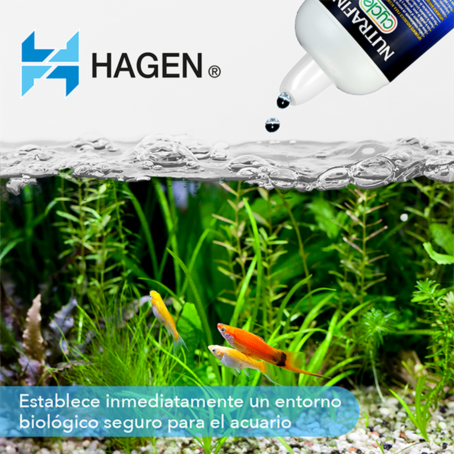 Nutrafin Acondicionador para acuarios bacteria Cycle 500 ml | G.Valkyria - imagen 2