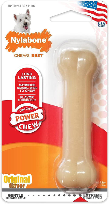 Juguete Nylabone perro Dura Power Chew sabor Original 11kg | G.Valkyria - imagen 1