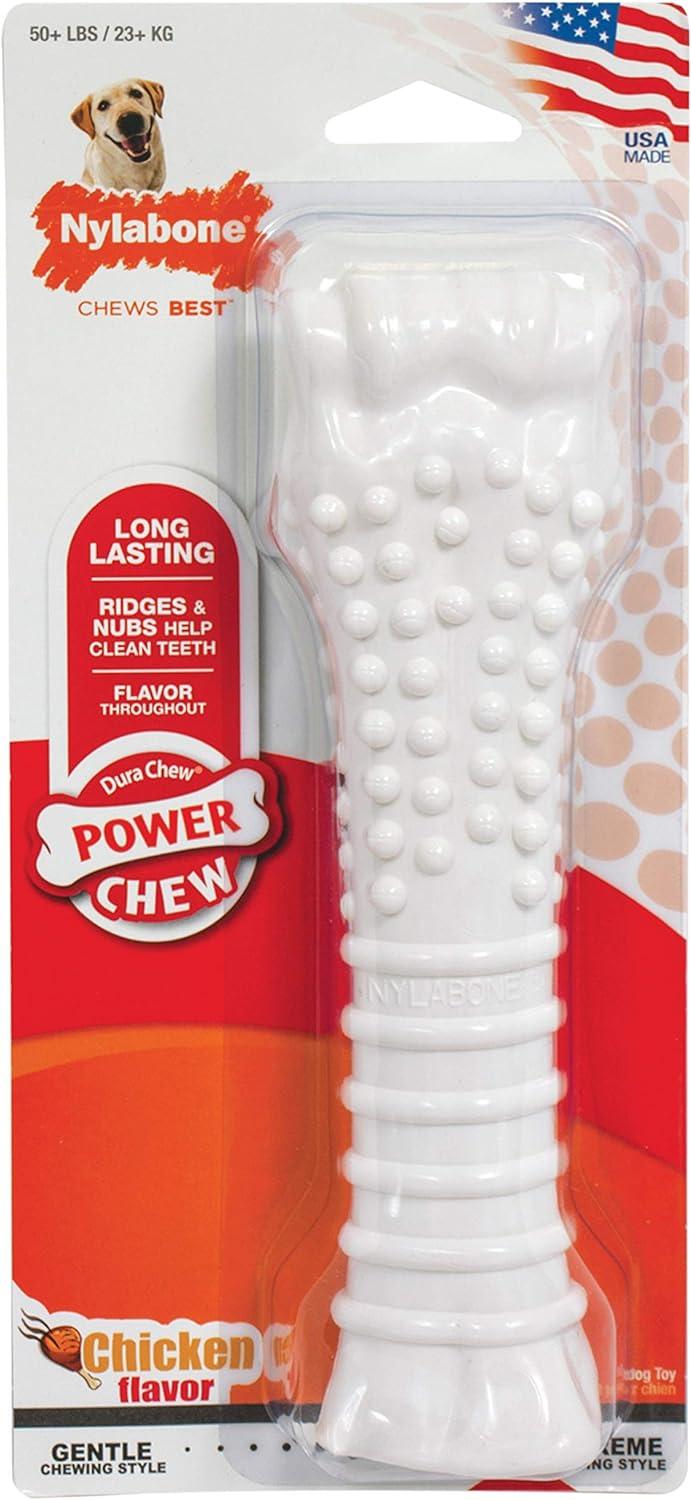 Juguete Nylabone perro Power Chew pollo +23kg extreme gigante | G.Valkyria - imagen 1