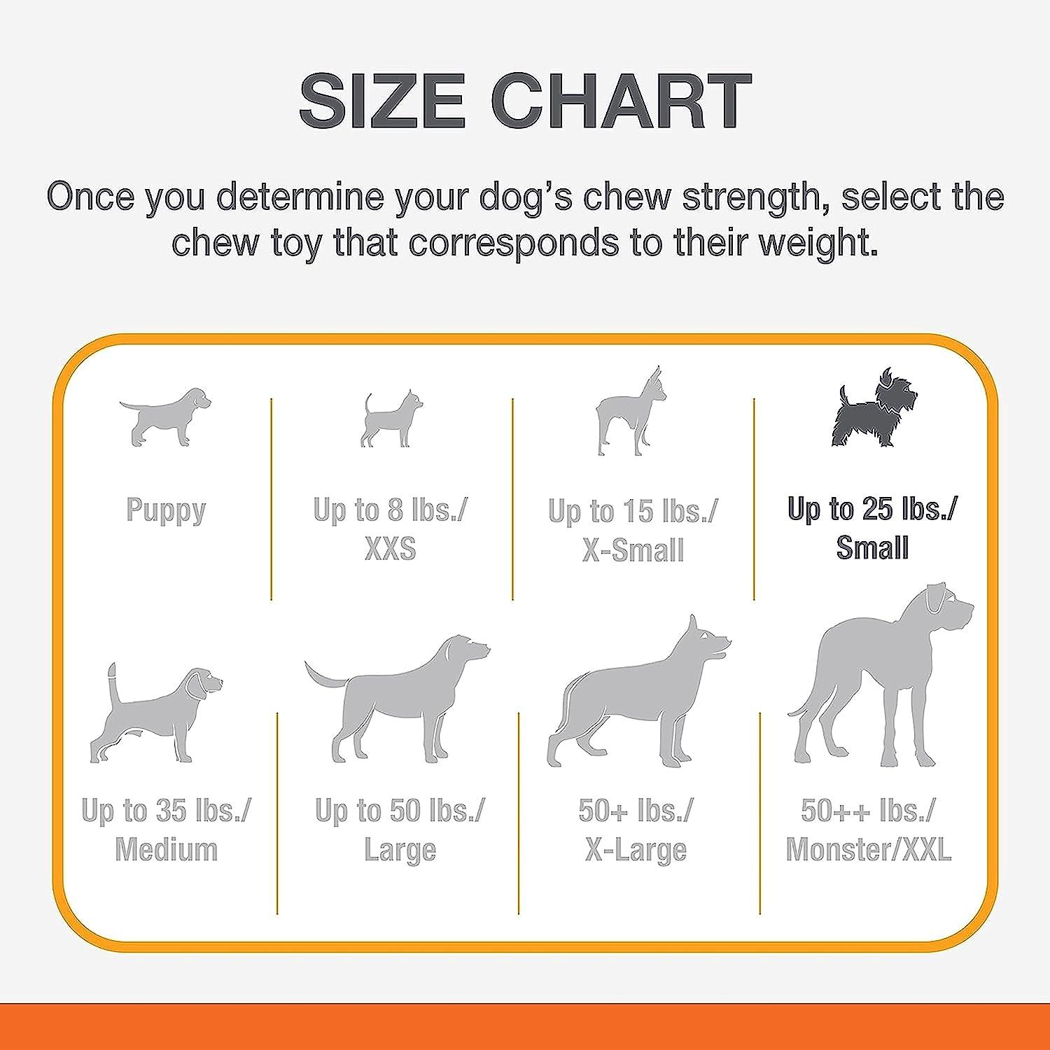 Juguete Nylabone perro Power Dura Chew Mantequilla Maní 11kg | G.Valkyria - imagen 4