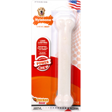 Juguete Nylabone perro Power Dura Chew Pollo 23 kg | G.Valkyria - imagen 1